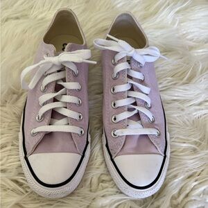 Converse Chuck Taylor All Star Light Purple Canvas Sneakers